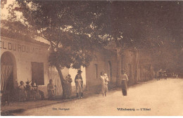 VILLEBOURG - L'HOTEL - ALGERIE. VILLAGE ACTUEL LARHAT. PRES DE CHERCHELL. - Sonstige & Ohne Zuordnung