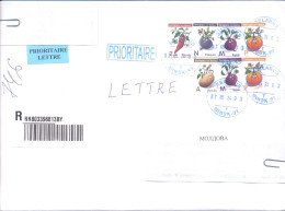 2024. Belarus, The Letter Sent By Registered Prioritaire Post To Moldova - Bielorrusia