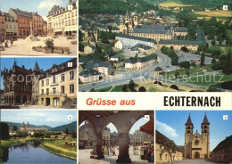 72415732 Echternach Place Du Marche Denzelt Hotel De Ville Panorama Arcades Basi - Sonstige & Ohne Zuordnung