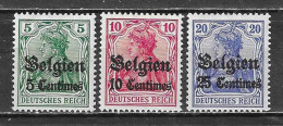 OC2/4*  Timbres D'Allemagne Surchargé - Bonnes Valeurs - MH* - LOOK!!!! - OC1/25 Generaal Gouvernement