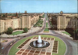 72415536 Berlin Blick Strausberger Platz Zur Karl Marx Allee Berlin - Sonstige & Ohne Zuordnung