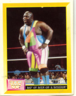 Sticker MERLIN Collection WWF 1993 - N°244 : MO OF A MEN ON A MISSION - SCN - Other & Unclassified