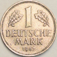 Germany Federal Republic - Mark 1967 J, KM# 110 (#4773) - 1 Mark