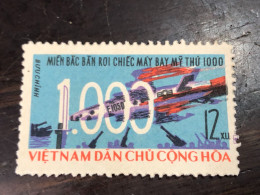 VIET  NAM  NORTH STAMPS-188(1966 1000TH US AIRCRAFT BROUGHT DOWN OVER NORTH VIETNAM)1 Pcs 1set Good Quality - Vietnam