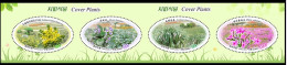 2024 KOREA COVER PLANTS FLOWER MS OF 4V - Korea (Nord-)