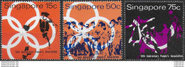 1970 Singapore People's Association 3v. MNH SG N. 133/35 - Other & Unclassified