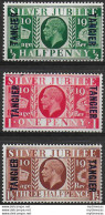 1935 Morocco Silver Jubilee Tangier 4v. MNH SG N. 238/40 - Autres & Non Classés