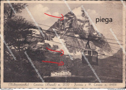 Bh751 Cartolina Cervinia Breuil Panorama Aosta - Aosta