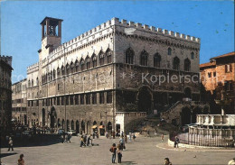 72414481 Perugia Piori Palast Und Maggiore Brunnen Perugia - Autres & Non Classés