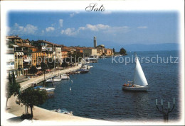 72414451 Salo Lago Di Garda Bootsanlegestelle Stadtansicht  - Autres & Non Classés