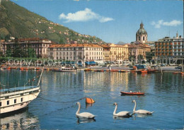 72414399 Como Lago Di Como Piazza Cavour Vista Dal Lago Como Lago Di Como - Autres & Non Classés