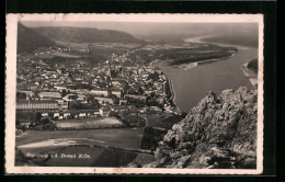 AK Hainburg A. D. Donau, Totalansicht Aus Der Vogelschau  - Andere & Zonder Classificatie