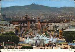 72414373 Barcelona Cataluna Parque De Montjuich Y Feria  - Autres & Non Classés