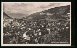 AK Mürzzuschlag, Blick Auf Den Ort, Bahnhof  - Other & Unclassified