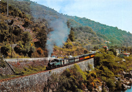 07-TOURNON-LAMASTRE-CHEMIN DE FER DU VIVARAIS-TRAIN VAPEUR-N°613-C/0213 - Tournon