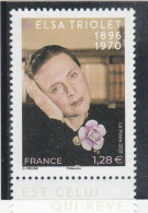 FRANCE 2021 ELSA TRIOLET NEUF YT 5494 - Unused Stamps