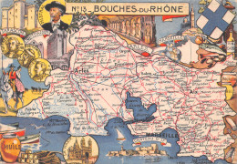 13-BOUCHES DU RHONE-DEPARTEMENT-N°614-A/0047 - Altri & Non Classificati