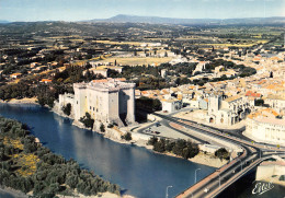 13-TARASCON-LE RHONE ET LE CHÂTEAU-N°613-D/0307 - Tarascon