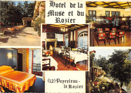 12-PEYRELEAU LE ROZIER-HOTEL DE LA MUSE ET DU ROZIER-N°613-D/0273 - Altri & Non Classificati