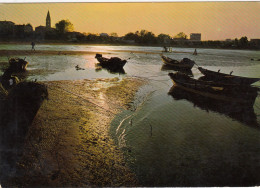 CAORLE-VENEZIA-TRAMONTO-CARTOLINA  VERA FOTOGRAFIA- VIAGGIATA NEL 1972 - Venezia (Venice)