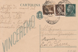 E 194 Casalecchio Di Reno Frazionario 11-102 Del 1943 - Storia Postale