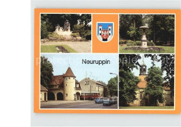 72413853 Neuruppin Fontanedenkmal Tempelgarten Bahnhof Rheinsberger Tor Pfarrkir - Neuruppin