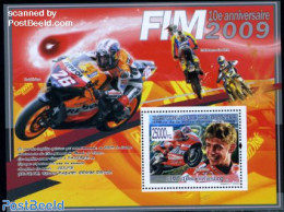 Guinea, Republic 2008 Fim S/s, Mint NH, Transport - Motorcycles - Motorfietsen