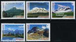 Ecuador 2002 Mountains 5v, Mint NH, Sport - Equateur