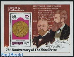 Bhutan 1978 Nobel Prize Winners S/s, Mint NH, History - Science - Nobel Prize Winners - Chemistry & Chemists - Nobelpreisträger