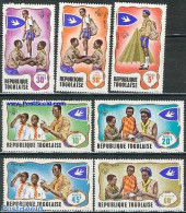 Togo 1968 Scouting 7v, Mint NH, Sport - Scouting - Togo (1960-...)