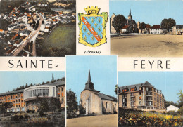 23-SAINTE FEYRE-VUE AERIENNE-N°615-A/0139 - Other & Unclassified