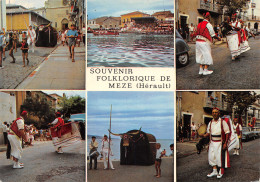 34-MEZE-LA FETE DU BŒUF ET LES JOUTES-N°616-B/0103 - Mèze