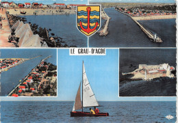 34-LE GRAU D AGDE-N°616-B/0079 - Other & Unclassified