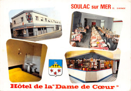 33-SOULAC SUR MER-HOTEL DE LA DAME DE CŒUR-N°616-A/0355 - Soulac-sur-Mer