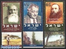 Israel 2003 Famous Persons 3v, Mint NH - Unused Stamps (with Tabs)