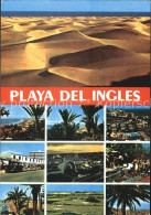 72413743 Playa Del Ingles Sandduenen Palmen Stadtansichten Playa Del Ingles - Sonstige & Ohne Zuordnung