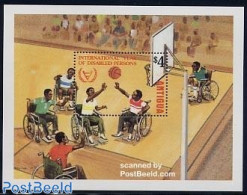 Antigua & Barbuda 1981 Int. Year Of Disabled People S/s, Mint NH, Health - Sport - Disabled Persons - Int. Year Of Dis.. - Handicaps