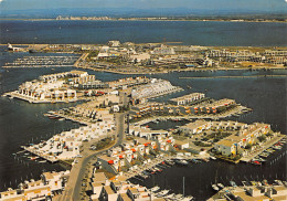 30-PORT CAMARGUE-VUE AERIENNE-N°616-A/0067 - Autres & Non Classés