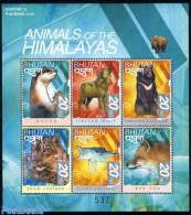 Bhutan 1999 Animals 6v M/s, Lutra Lutra, Mint NH, Nature - Animals (others & Mixed) - Bhután
