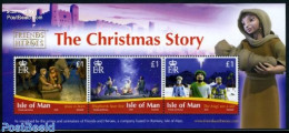 Isle Of Man 2010 Christmas History S/s, Mint NH, Religion - Christmas - Noël