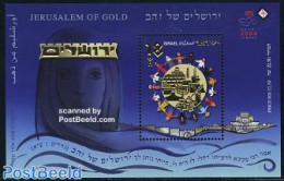 Israel 2008 Jerusalem Of Gold S/s, Mint NH, Various - Mills (Wind & Water) - Ongebruikt (met Tabs)