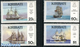 Kiribati 1996 Ships 4v, Mint NH, Transport - Ships And Boats - Bateaux
