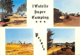 34-PEROLS-CAMPING DE L ESTELLE-N°616-B/0159 - Autres & Non Classés