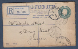 Lettre Recommandée De HAYES, KENT - Postmark Collection