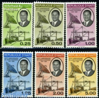 Haiti 1982 Reforms 6v, Mint NH, Science - Transport - Telecommunication - Ships And Boats - Telecom