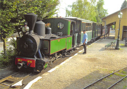 45-PITHIVIERS-MUSEE DES TRANSPORTS-LOCOMOTIVE -N°617-B/0341 - Pithiviers