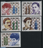 Vietnam 1994 Chess Masters 5v, Mint NH, Sport - Chess - Ajedrez