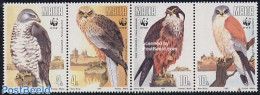 Malta 1991 WWF, Birds 4v [:::], Mint NH, Nature - Birds - Birds Of Prey - World Wildlife Fund (WWF) - Malte