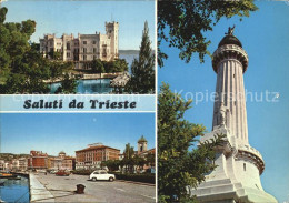 72413573 Trieste Hafenpromenade Schloss Monument Trieste / Triest / Trst - Sonstige & Ohne Zuordnung