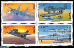 Chile 1994 FIDAE 4v [+], Mint NH, Transport - Aircraft & Aviation - Avions